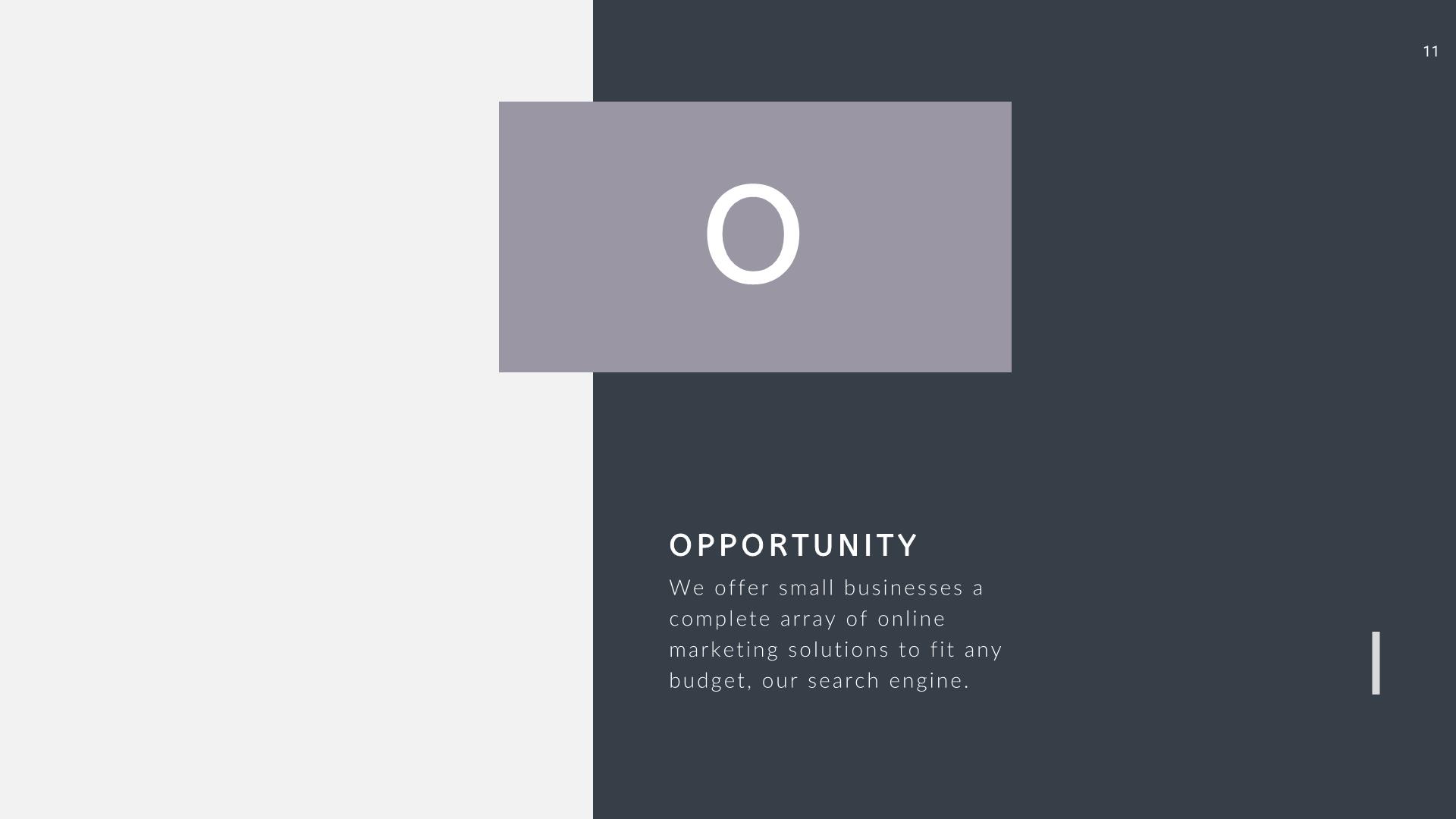 Geneva PowerPoint Template Dark